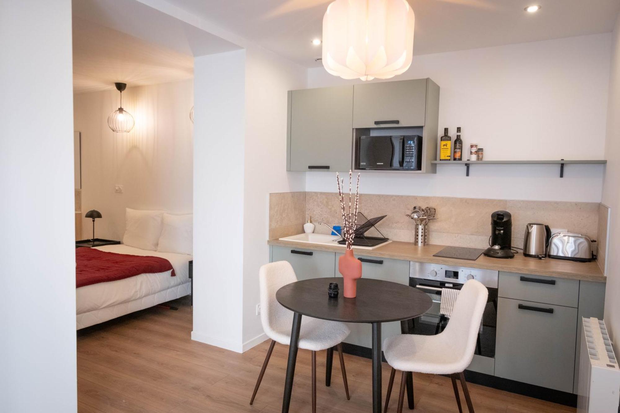 דירות סן-אטיין Bibemus Casa Maja - Baignoire Balneo - Parking - Terrasse מראה חיצוני תמונה
