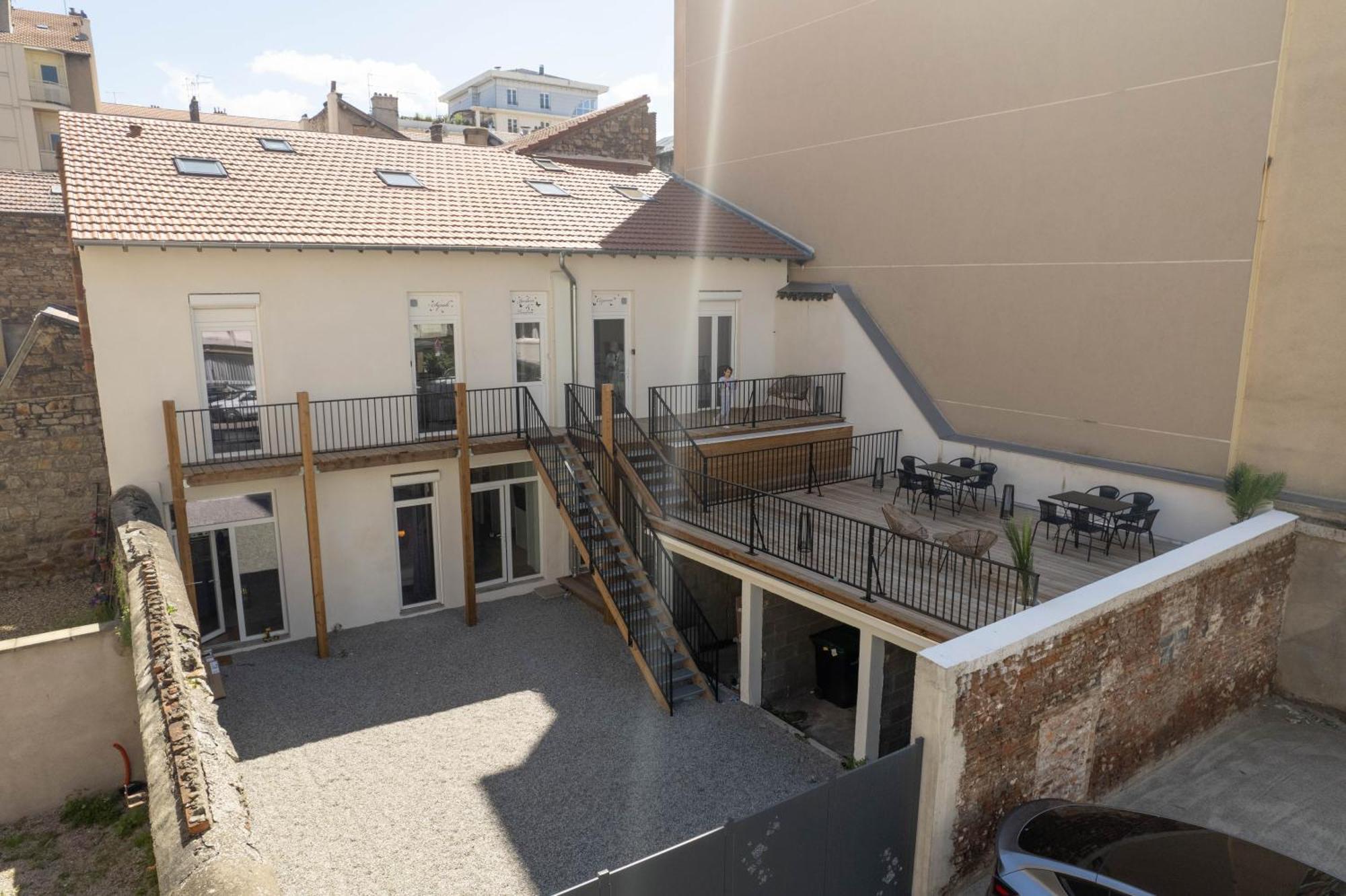 דירות סן-אטיין Bibemus Casa Maja - Baignoire Balneo - Parking - Terrasse מראה חיצוני תמונה
